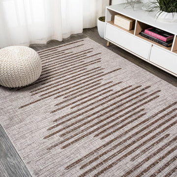 Zolak Berber Stripe Geometric Area Rug